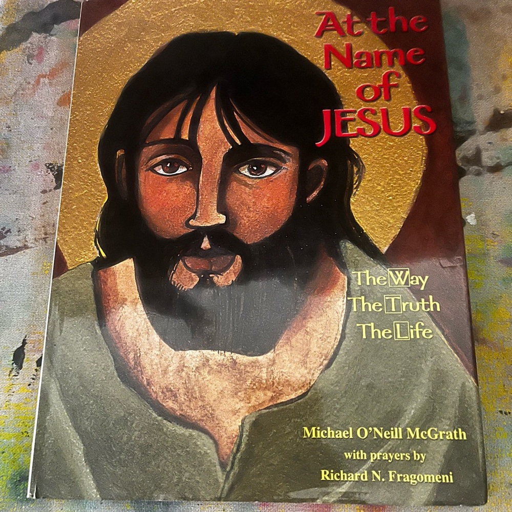 Inspirational 'At the Name of Jesus' Art Print